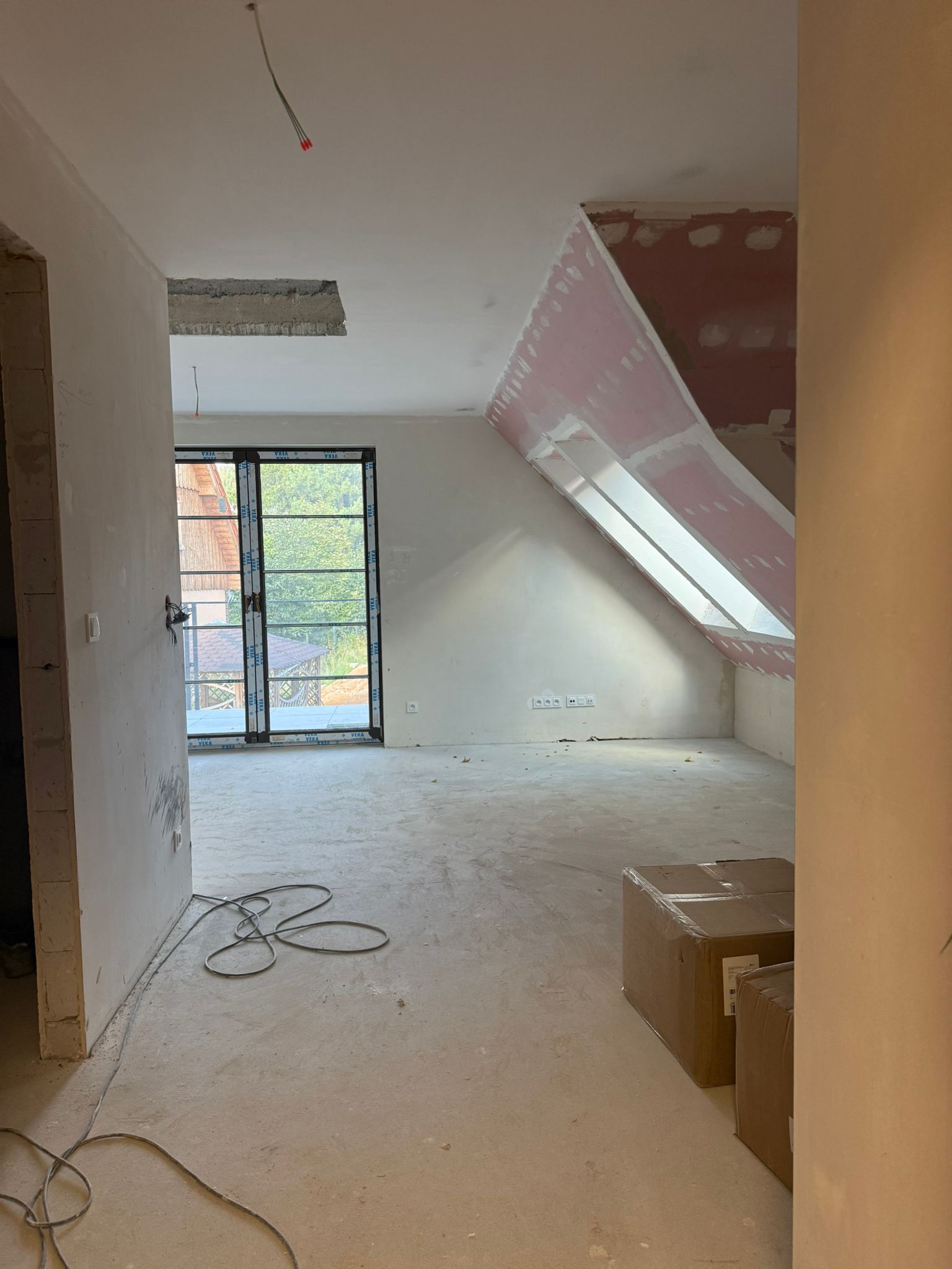 Wnętrze apartamentu Panorama Izery w stanie deweloperskim